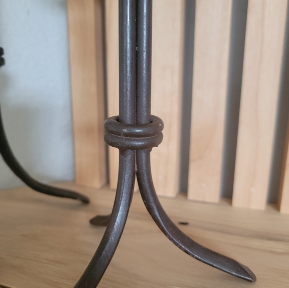 Iron Taper Candle Stick Holders - Picture 2 of 3
